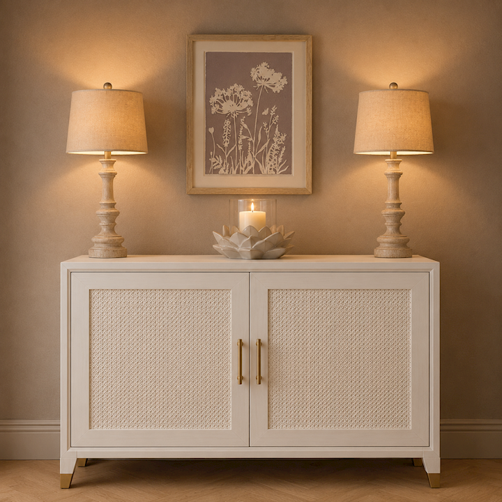 BALI 2 DOOR SIDEBOARD 98x45x83cm